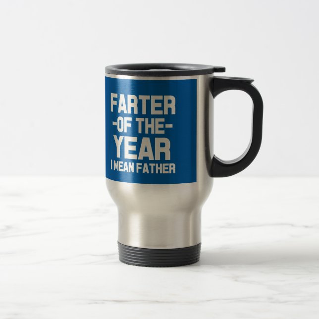 Farter de la tasse drôle de papa d'année (Droit)