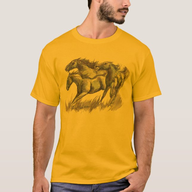 FAS de base sauvage et libre de T-shirt (Devant)