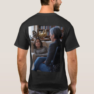 Fascination Pour T-shirt noir homme Canards dos