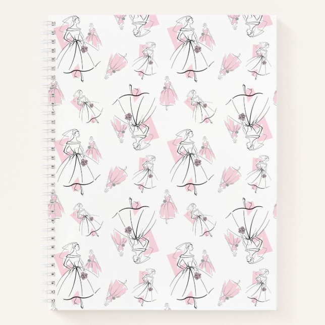 Fashion Bride groupe rose carnet multiple (Devant)