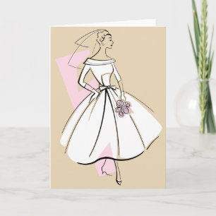 Fashion Bride Neutral - Carte de voeux
