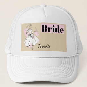 Fashion Bride Neutral Group Bride casquette