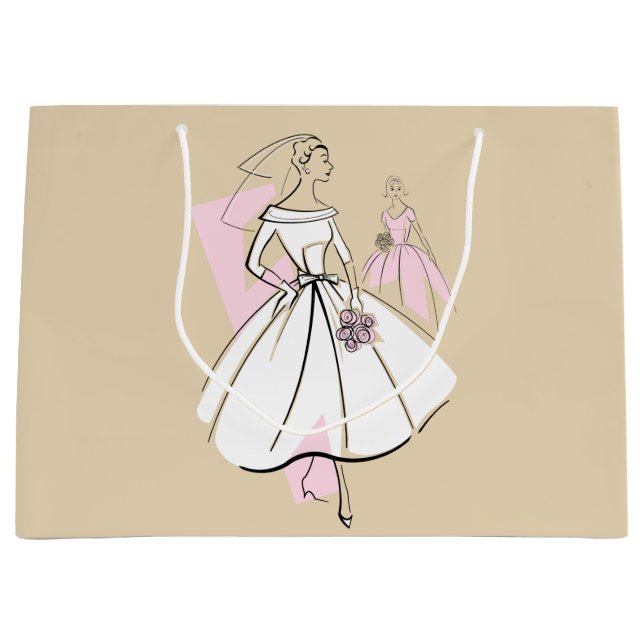 Fashion Bride Neutral Group sac cadeau gros (Devant)