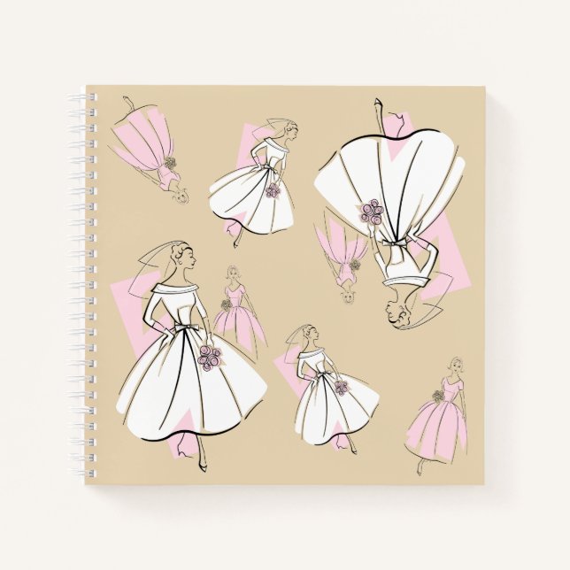 Fashion Bride Neutral Multi carnet carré (Devant)