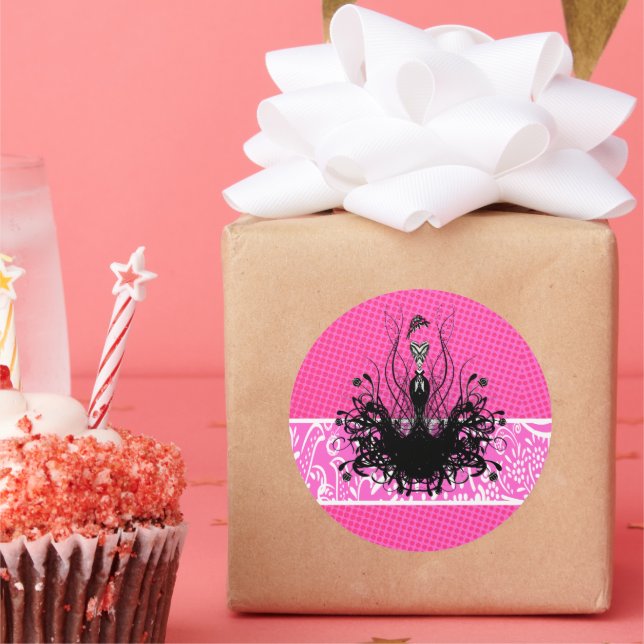 Fashion Diva Invitations, Flyers et Stickers (Fête)