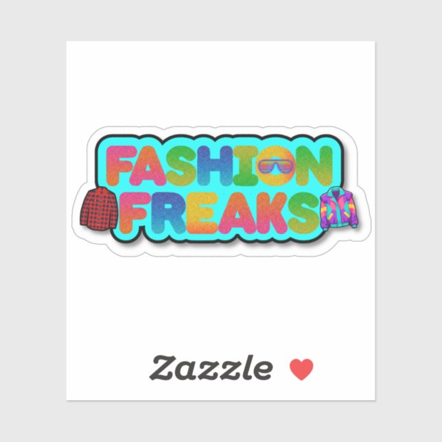 Fashion Freaks Logo Sticker (Feuille)
