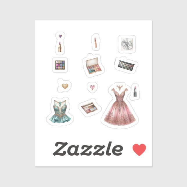 fashion stickers (Feuille)