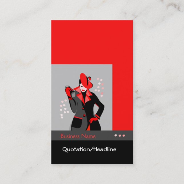 Fashionesta - Carte de visite (Devant)