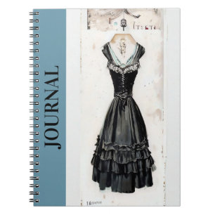 Fashionista's Little Black Dress Journal LBD Art