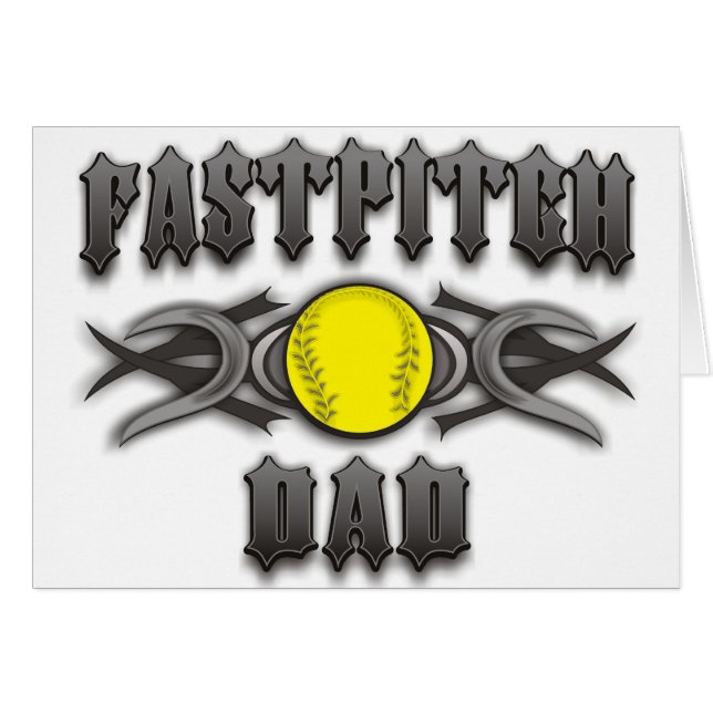 Fastpitball Softball Papa Tribal (Devant horizontal)