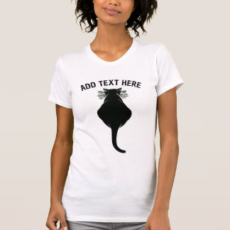 Fat Black Cat Back, modifier le texte T-shirt