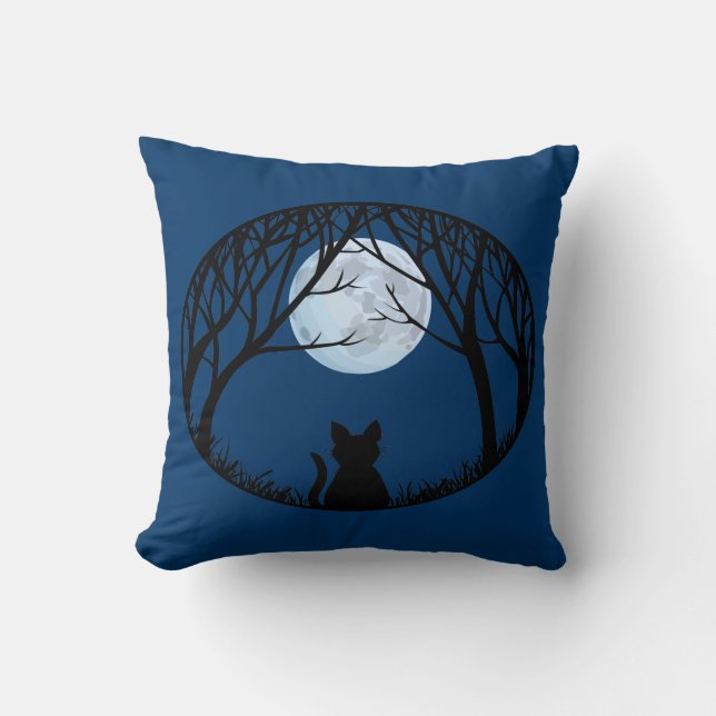 Fat Coussin Fun Amoureux des chats Cadeaux et Déco (Recto)