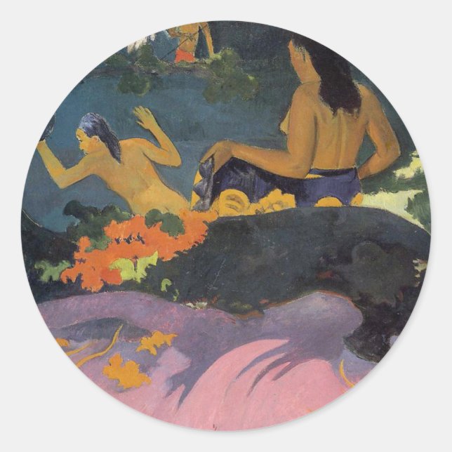 'Fatata Te Miti' - Autocollant Paul Gauguin (Devant)