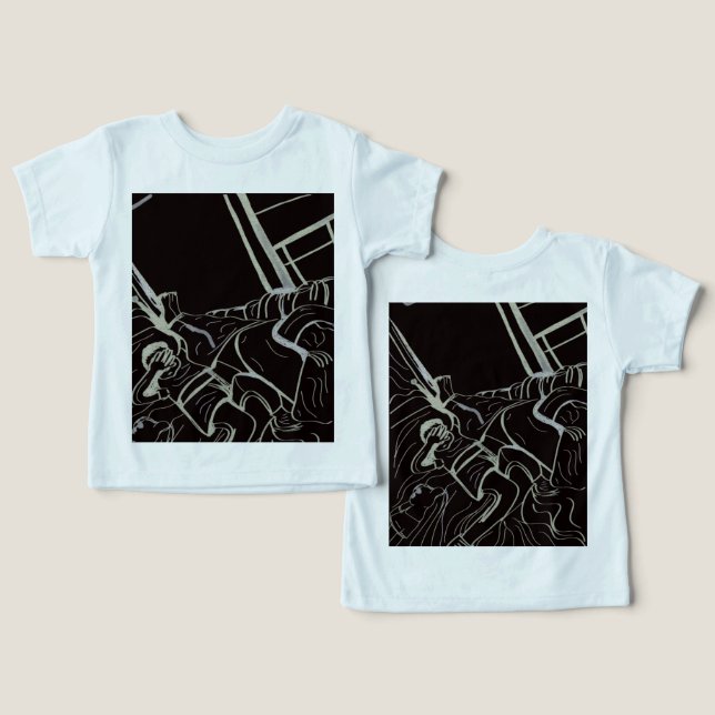 Father and Son Toddler Shirt (Design Recto & Verso)