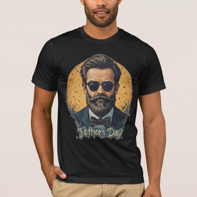 "Father's Day T-Shirt – World's Best Dad | Unique  (Devant)