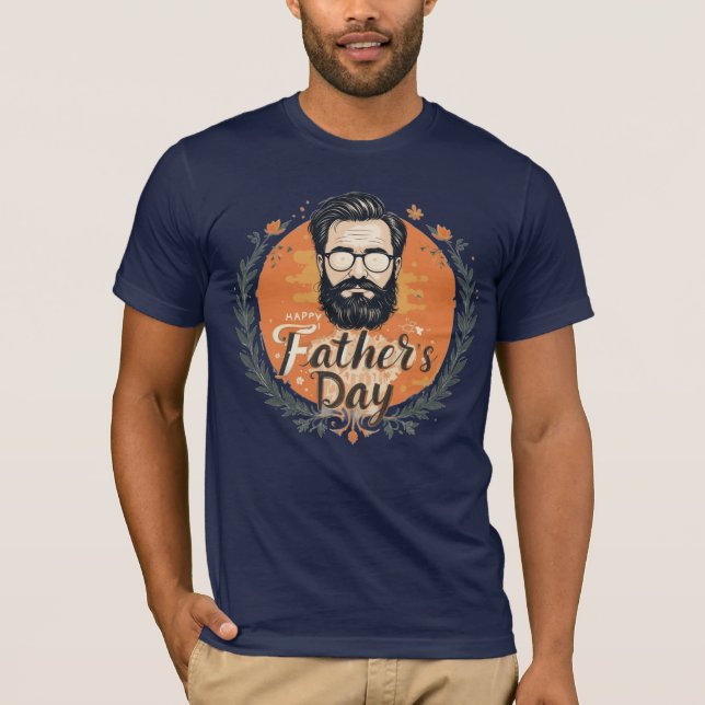 "Father's Day T-Shirt – World's Best Dad | Unique  (Devant)