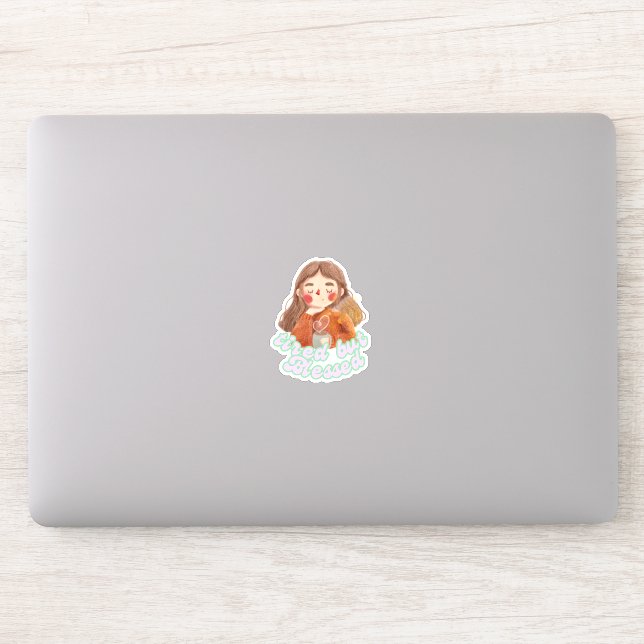 Fatigué mais béni | Sticker Vie Mère (Ordinateur)