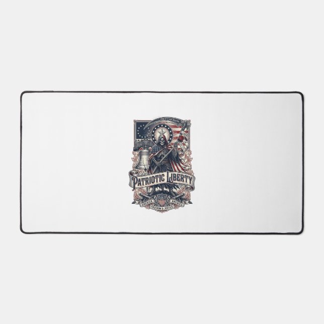 Faucheuse de Liberté Patriotique Squelette de Patr (Recto)