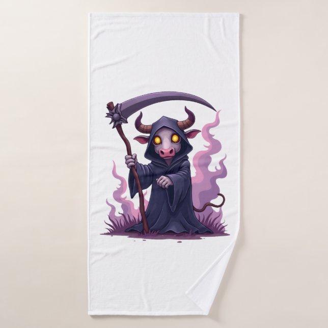 Faucheuse de vaches (Serviette de bain)