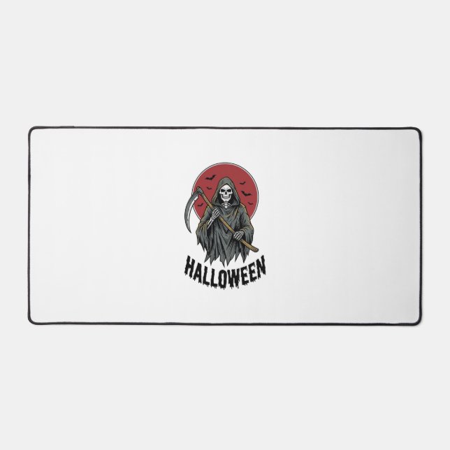 Faucheuse Halloween Gravure Vintage Art_1 (Recto)