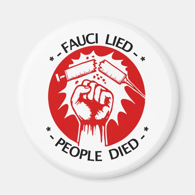 Fauci Lied Magnet (Devant)