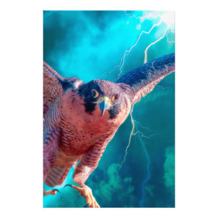 Faucon pèlerin AILES DE MERCURE Photo Imprimer