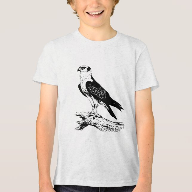 Faucon pèlerin   T-Shirts pour garçons (Recto)