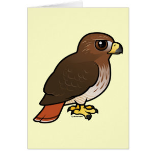 faucon Rouge-coupé la queue