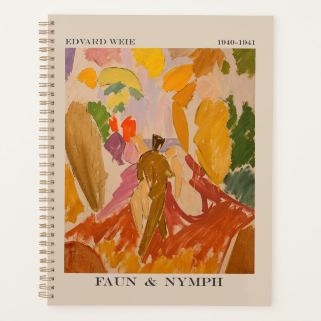 Faun et Nymph 1941 par Edvard Weie (Devant)