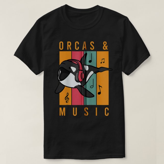 Faune Baleine de mer Océan Orca Zip Sweat - shirt  (Design devant)