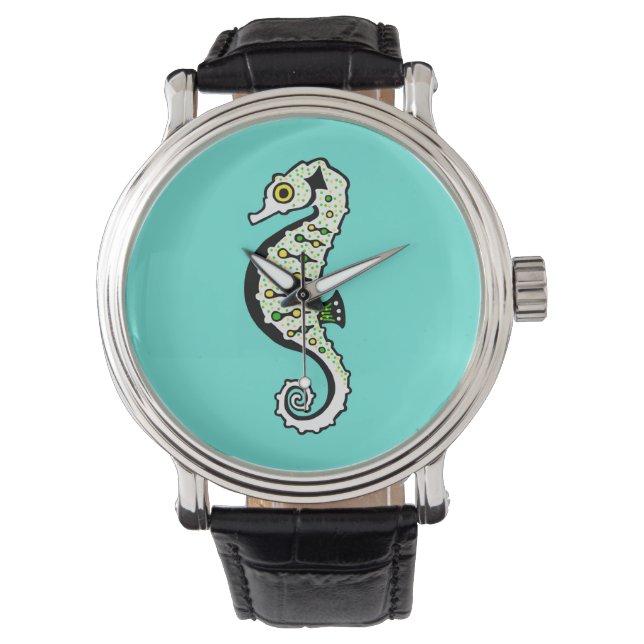 Faune - Cool SEAHORSE - Nature - Montre Aqua (devant)