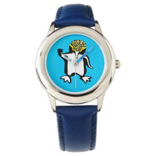 Faune - Cute PENGUIN - Nature - Montre Bleue