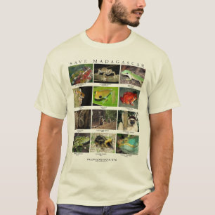 Faune de T-shirt du Madagascar
