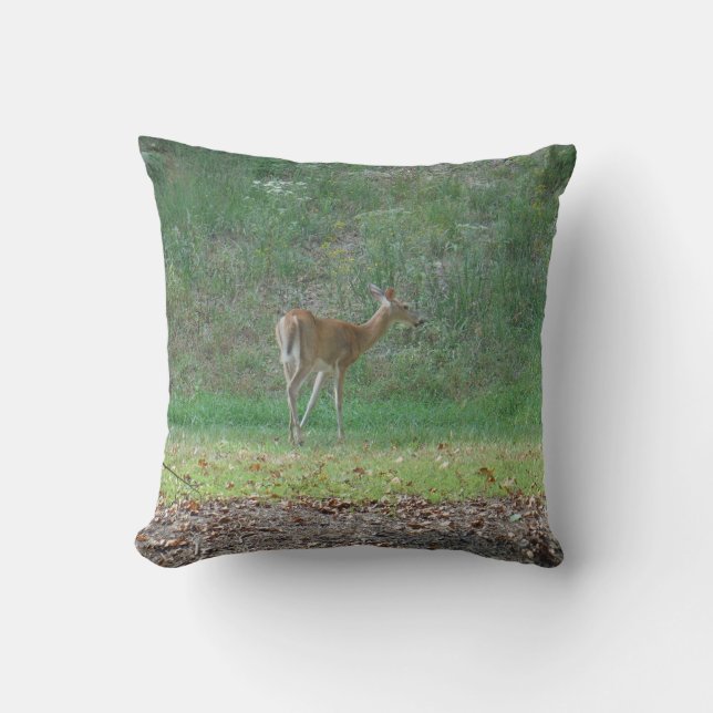Faune et mère chevreuil oreiller (Recto)