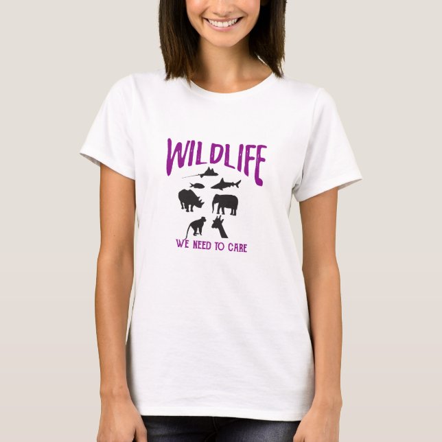 Faune que nous devons nous inquiéter le T-shirt de (Devant)