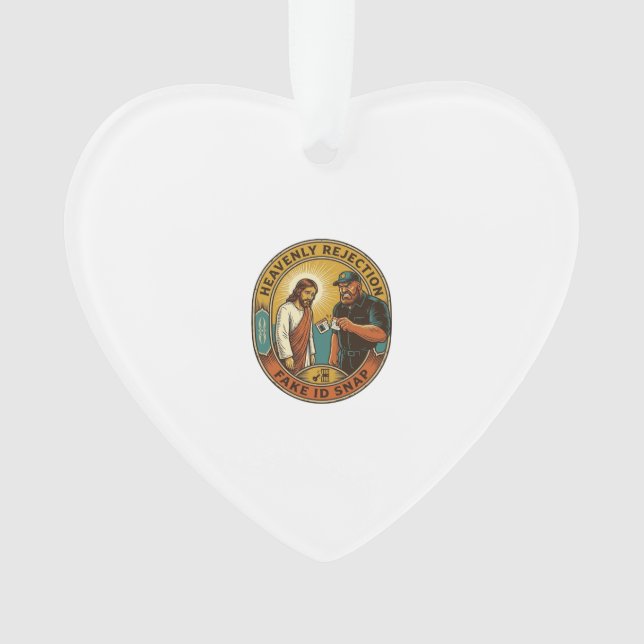 Fausse carte d'identité de Jésus confisquée videur (devant)