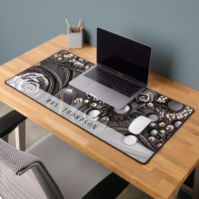 Fausse Cuir Strass Nom (Bureau 2)