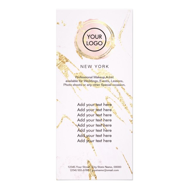 fausse feuille sur carte à rack rose pâle (Devant)