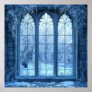 Fausse neige d'hiver Décoration de maison Illusion
