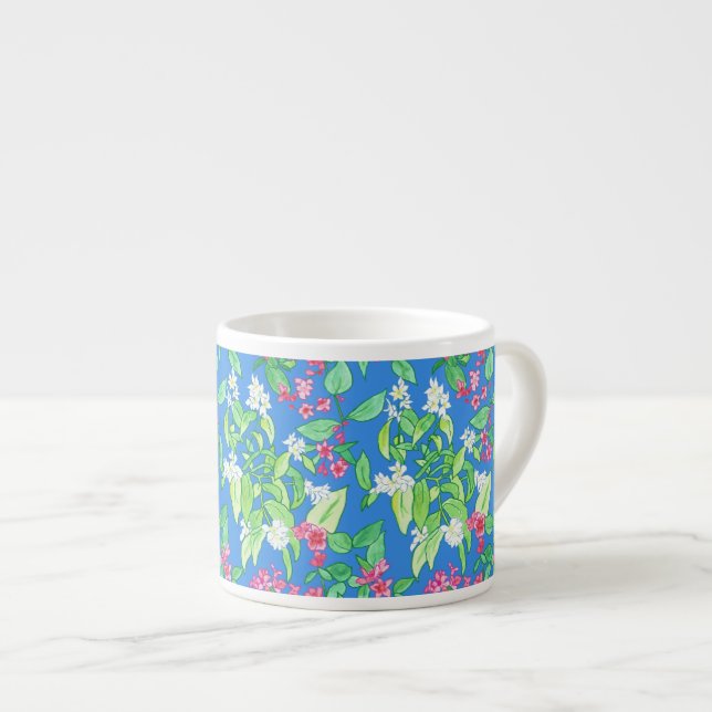 Fausse orange et Weigelia Espresso Mug (Devant droit)