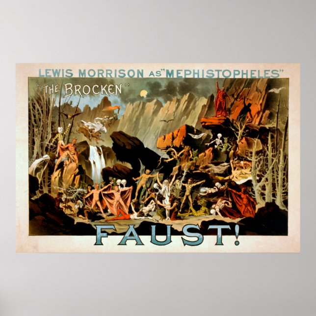 Faust Musical Theatre Poster (Devant)