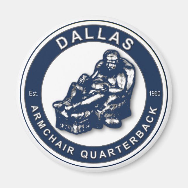Fauteuil QB Dallas Aimant Football (Devant)
