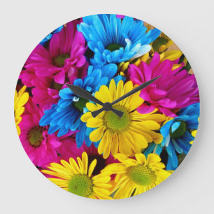 Fauteuils de couleur vive Horloge murale