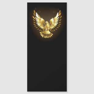 Faux Colombe de la Paix en feuille d'or sur fond n