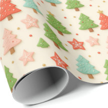Faux Cookies dans un emballage cadeau de Noël en a