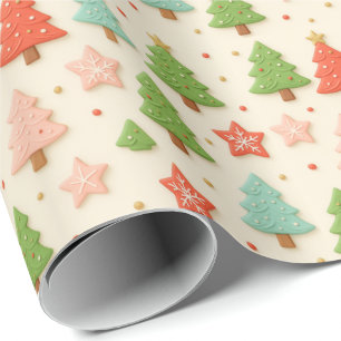 Faux Cookies dans un emballage cadeau de Noël en a