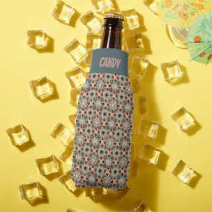 Faux Crochet Rafraîchisseur de Bouteille Sarcelle