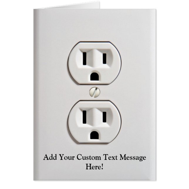 Faux débouché électrique (Devant)