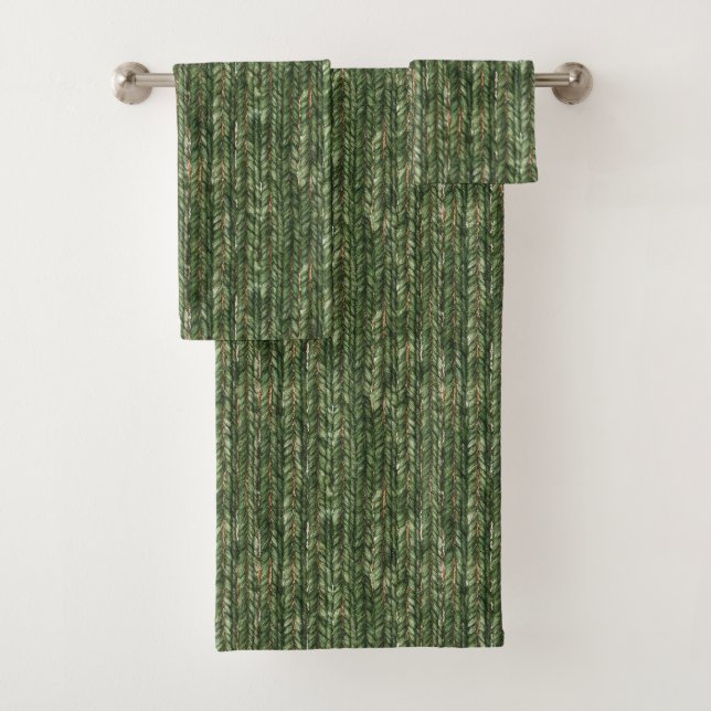Faux fils tissés verts   (En situation)