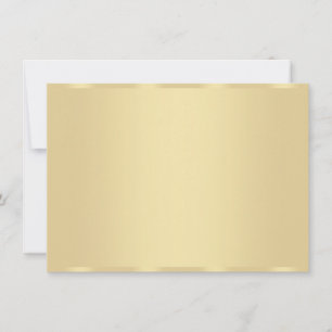 Faux Gold Blank Personnalisé Modèle élégant